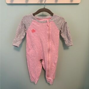 Juddlies Organic Raglan Sleeper